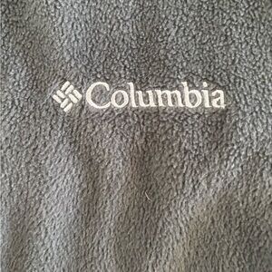 Columbia Charcoal Fleece Outerwear vest